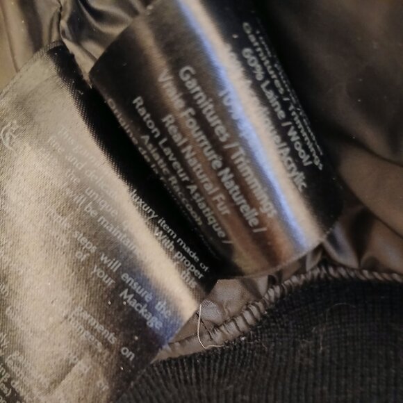 Authentic Mackage Bomber Jacket Woman - Picture 11 of 14